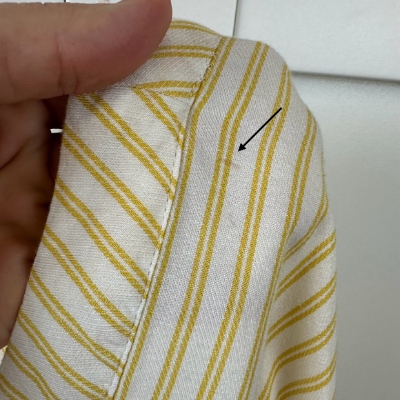 Anthropologie Maeve Off Shoulder Balloon Sleeves Blouse shirt top | Size 0 - Picture 14 of 14